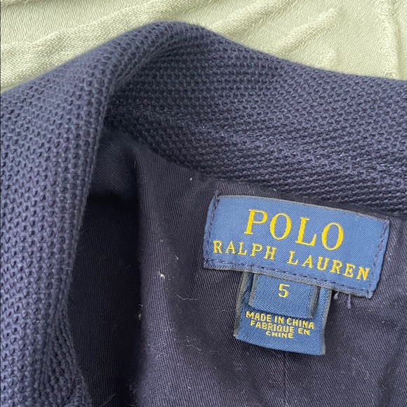 Polo by Ralph Lauren boys Dark Blue Blazer - Picture 2 of 3
